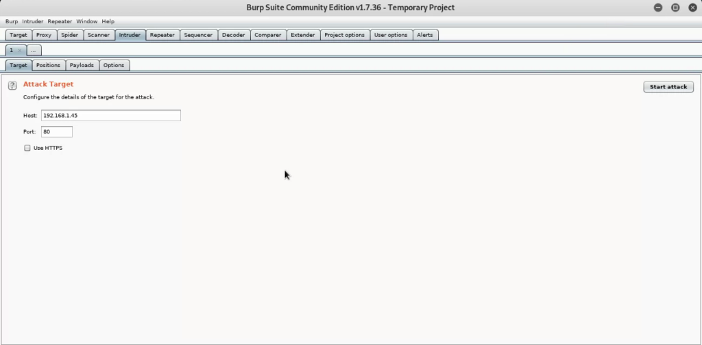 burp suite intruder